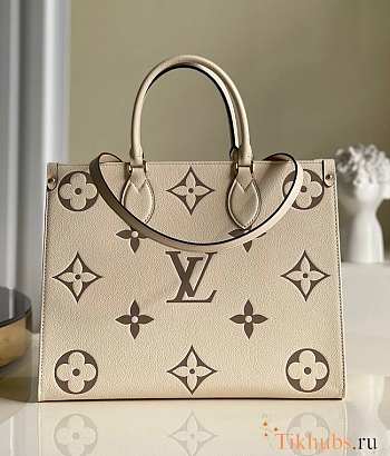 LV Onthego White 34x26x13cm