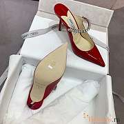 Jimmy Choo High Heel Patent Red  - 2