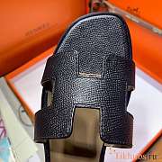 Hermes Black Slide - 2