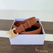 Celine Brown Belt Width 2.5cm - 4