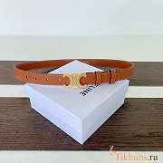 Celine Brown Belt Width 2.5cm - 3