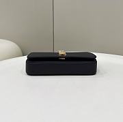 Fendi Fendigraphy Wallet On Chain Black 21.5x14.5x11cm - 5