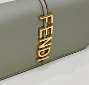 Fendi Fendigraphy Wallet On Chain Green 21.5x14.5x11cmc - 5