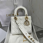 Dior Small Lady Dior My ABC Bag White 20cm - 1