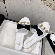 Chanel Casual Style Party Style Elegant Style Mules White - 3