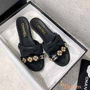 Chanel Casual Style Party Elegant Style Mules Black - 5