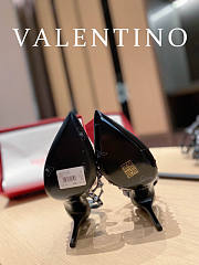 Valentino Rockstub Sandals Black Heel 9cm - 5