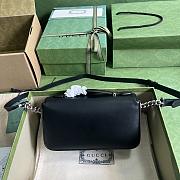 Gucci Petite GG Mini Shoulder Black Bag 21x10x5cm - 4