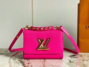 Louis Vuitton LV Twist PM Pink 19x15x9cm - 1