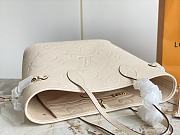 Louis Vuitton LV Neverfull MM Cream Beige 31x28x14cm - 3