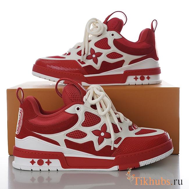 Louis Vuitton LV Skate Sneaker Red - 1