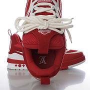 Louis Vuitton LV Skate Sneaker Red - 5