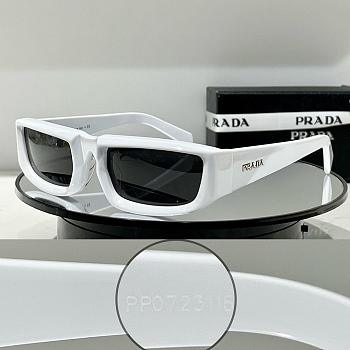 Prada Sunglasses White SPR 25Y