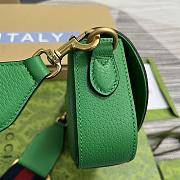 Adidas x Gucci Mini Bag Green 20.5x12x5.5cm - 6