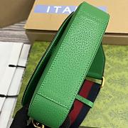 Adidas x Gucci Mini Bag Green 20.5x12x5.5cm - 5