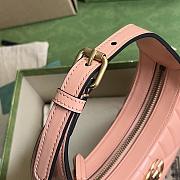 Gucci GG Marmont Matelassé Mini Bag Peach 21.5x11x5cm - 5