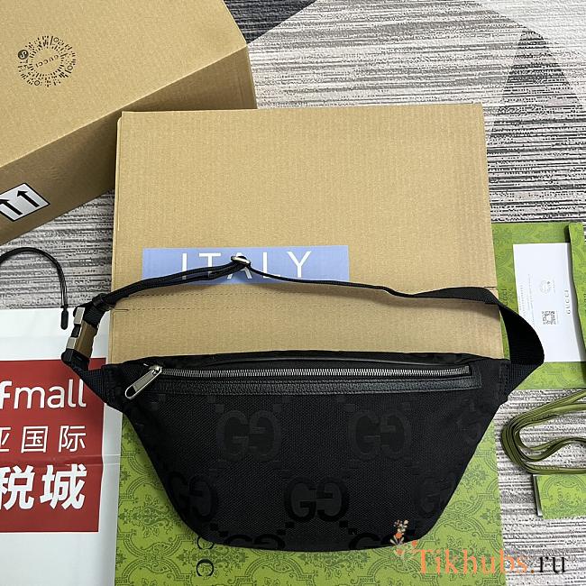 Gucci Jumbo GG Belt Black Bag 39x17x4cm - 1