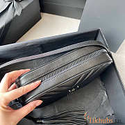 YSL Lou Camera Black Bag 23x16x6cm - 5