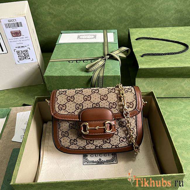 Gucci Horsebit Mini Bag 20.5x14x5cm - 1