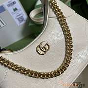 Gucci Aphrodite Small Shoulder Bag White 25x19x7cm - 2