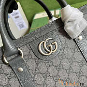 Gucci Ophidia Tote Bag In Grey 43x35x18.5cm - 2