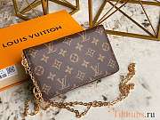 Louis Vuitton LV Vertical Trunk Pochette Bag Size 11 x 19 x 3.5 cm - 3