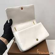 Burberry White Small Lola Bag 23x13x6cm - 6