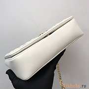 Burberry White Small Lola Bag 23x13x6cm - 5