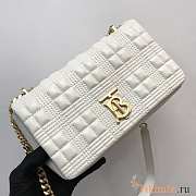 Burberry White Small Lola Bag 23x13x6cm - 2