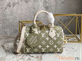 LV Speedy M46118 Green Size 20.5 x 13.5 x 12 cm