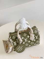 LV Speedy M46118 Green Size 20.5 x 13.5 x 12 cm - 5