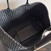 Bottega Veneta Medium Cabat Black 45x40x16cm - 5