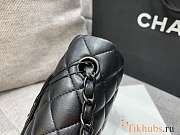 Chanel Small Flap Bag Lambskin Black Hardware 20cm - 5