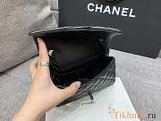 Chanel Small Flap Bag Lambskin Black Hardware 20cm - 4