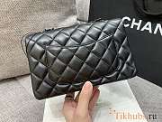 Chanel Small Flap Bag Lambskin Black Hardware 20cm - 3