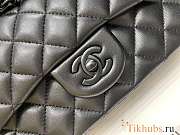 Chanel Small Flap Bag Lambskin Black Hardware 20cm - 2