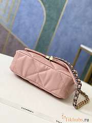 Chanel 19 Flap Bag Pink Gold Lambskin 26cm - 5