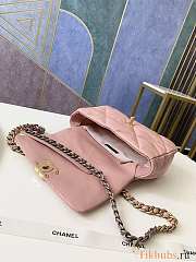 Chanel 19 Flap Bag Pink Gold Lambskin 26cm - 2