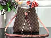 Louis Vuitton LV Neonoe MM Bag Damier Ebene Pink 26 x 26 x 17.5 cm - 1