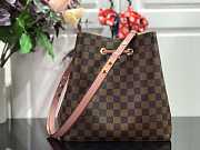 Louis Vuitton LV Neonoe MM Bag Damier Ebene Pink 26 x 26 x 17.5 cm - 6