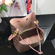 Louis Vuitton LV Neonoe MM Bag Damier Ebene Pink 26 x 26 x 17.5 cm - 5