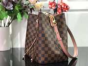 Louis Vuitton LV Neonoe MM Bag Damier Ebene Pink 26 x 26 x 17.5 cm - 4