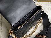 LV Wallet On Strap Black Size 20 x 12 x 6 cm - 5