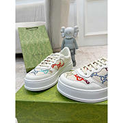 Gucci GG - Jacquard Leather Trainers - 4