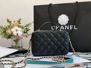 Chanel Vanity Black Bag 18cm - 5