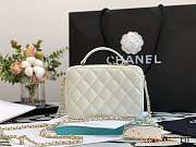 Chanel Vanity White Bag 18cm - 2