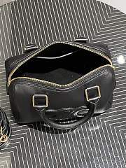 Celine Small Boston Cuir Triomphe Smooth Calfskin Black 19.5 x 14 x 11 cm - 4