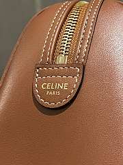 Celine Small Boston Cuir Triomphe Smooth Calfskin Brown 19.5 x 14 x 11 cm - 6