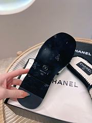 Chanel Mules Crochet White & Ivory - 4