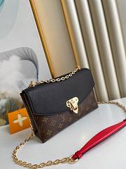 Louis Vuitton LV Saint Placide Black 25 x 16.5 x 7 cm - 6